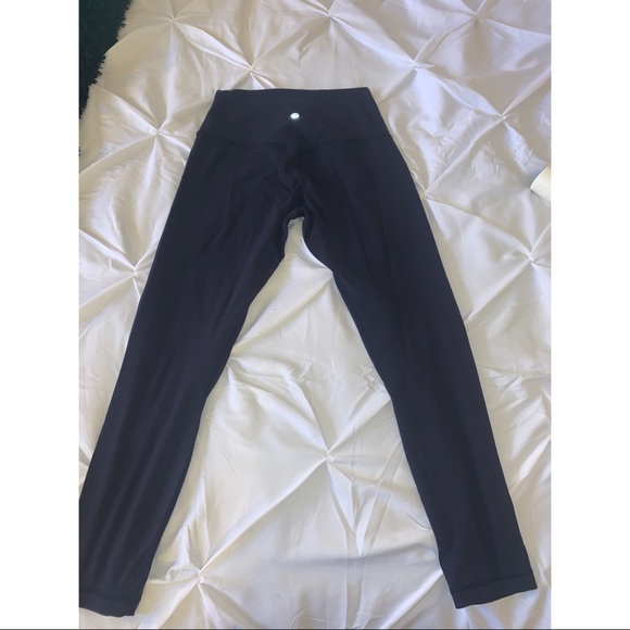 Navy Blue Lululemon Aligns - Picture 2 of 4